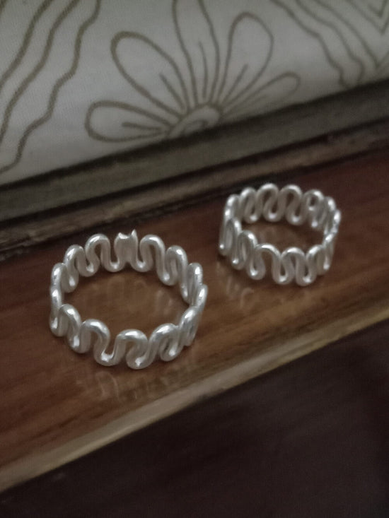toe rings bichiya design mettelu enduku toe rings,silver toe rings,toe rings  for women,indian toe r… | Toe ring designs, Silver toe rings, Sterling silver  toe rings
